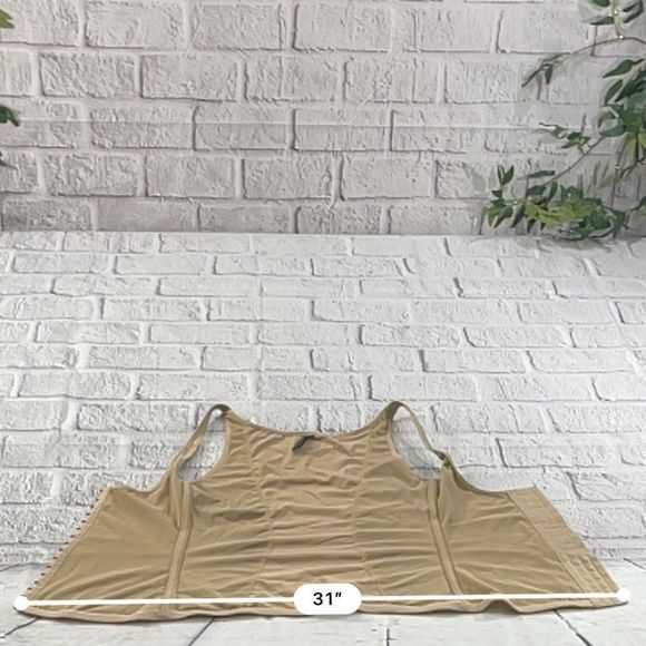 Women’s Maryland Monroe Tan 15 Hook Closure Breathable Shapewear Only (L) DN09 - Picture 7 of 9